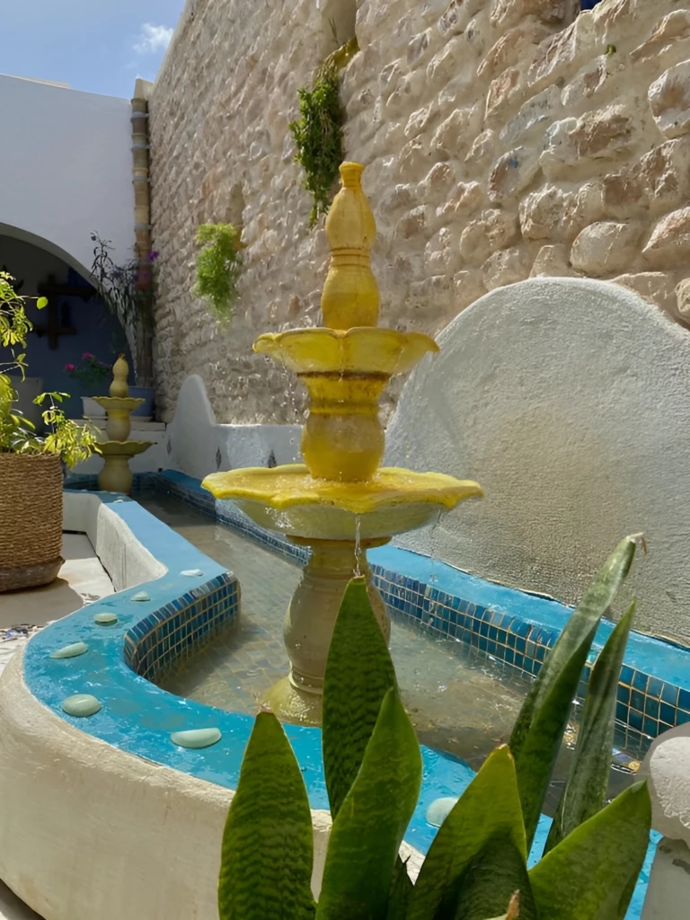 Jolie réception de l’Hôtel Djerba Authentique à Midoun Djerba