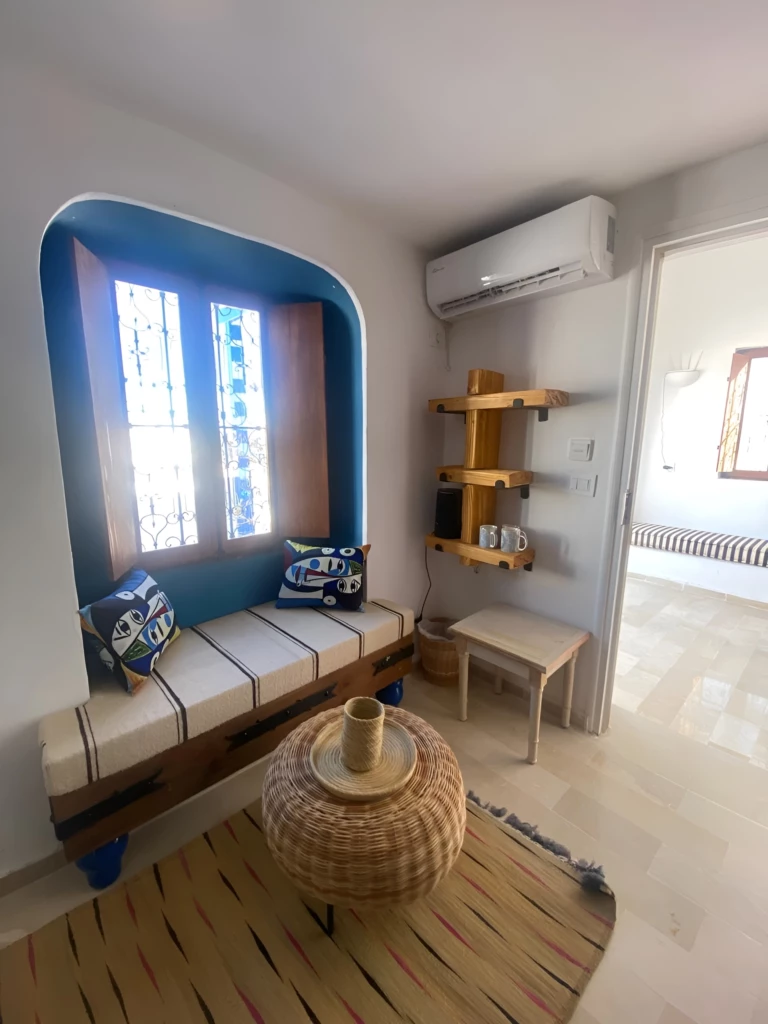 Villa avec espaces de détente à l’Hôtel Djerba Authentique à Djerba